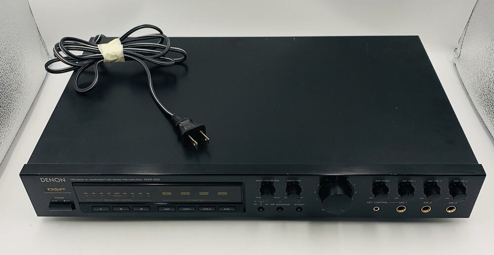 Denon HMA 500 Mic Mixing Pre-amplifier Tested